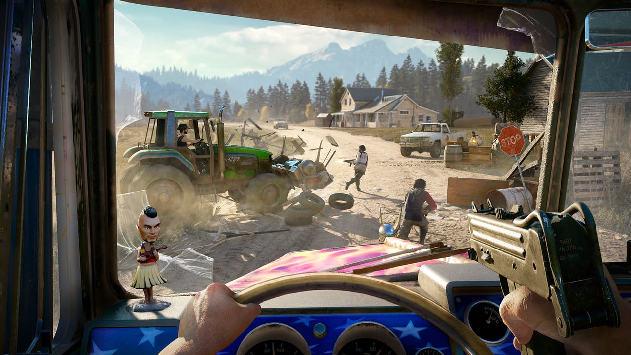 Far Cry 5 — weapon and loadout customization menu